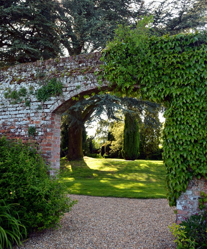 Walled Garden view to Pinetum